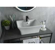 Раковина Gid N9108 51121 накладная белая 49x41x19