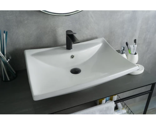 Раковина Gid N9111 51122 накладная белая 60x46x17