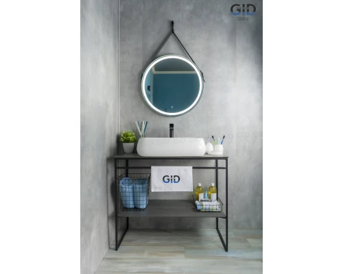 Раковина Gid N9239 51134 накладная белая 60x40x15