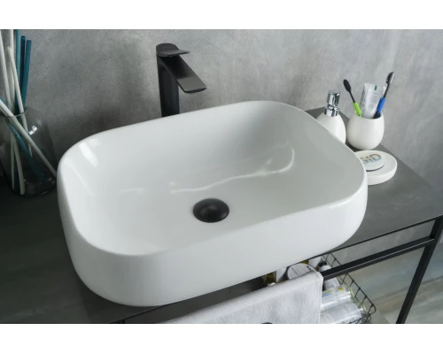 Раковина Gid N9243 51135 накладная белая 56x42x14