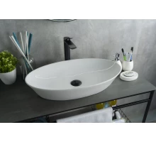 Раковина Gid N9397 51141 накладная белая 61x37x12