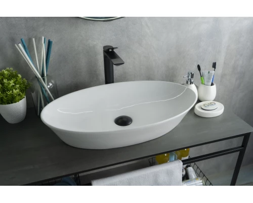 Раковина Gid N9397 51141 накладная белая 61x37x12