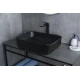 Раковина Gid Bm1304 53350 накладная черная матовая 50x39x13