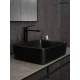 Раковина Gid Bm9103 53374 накладная черная матовая 48x37x13