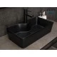 Раковина Gid Bm9092 53353 накладная черная матовая 55x31x14