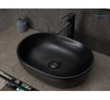 Раковина Gid Bm9026b 53370 накладная черная матовая 48x35x13.5