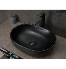 Раковина Gid Bm9026b 53370 накладная черная матовая 48x35x13.5