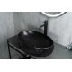 Раковина Gid Bm9030wx 53385 накладная черная матовая 60x40x15
