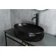 Раковина Gid Bm9030wx 53385 накладная черная матовая 60x40x15