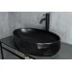 Раковина Gid Bm9030wx 53385 накладная черная матовая 60x40x15