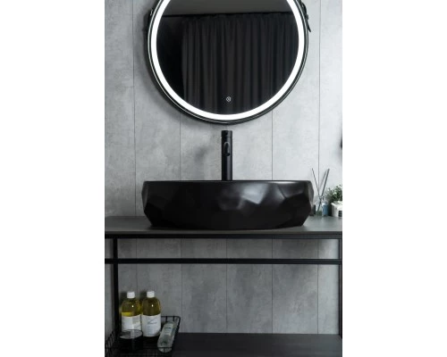 Раковина Gid Bm9030wx 53385 накладная черная матовая 60x40x15