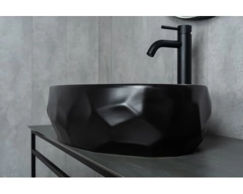 Раковина Gid Bm9030wx 53385 накладная черная матовая 60x40x15