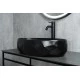 Раковина Gid Bm9030wx 53385 накладная черная матовая 60x40x15