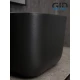 Раковина Gid N9301bg 53356 накладная черная графит 36x36x25.5