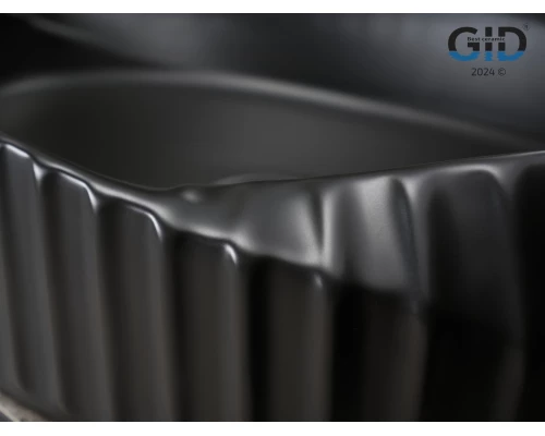 Раковина Gid Bm888 53358 накладная черная матовая 60x38.5x13.5