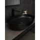Раковина Gid Bm1348 53355 накладная черная матовая 61x41x13.5