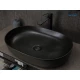 Раковина Gid Bm1348 53355 накладная черная матовая 61x41x13.5