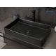 Раковина Gid Bm9496 53363 накладная черная матовая 60.5x37x11