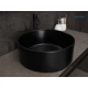 Раковина Gid Bm9011 53368 накладная черная матовая 40x40x15