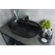 Раковина Gid Bm1346 53345 накладная черная матовая 61x41x14