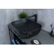 Раковина Gid Bm1302 53348 накладная черная матовая 50x40x14