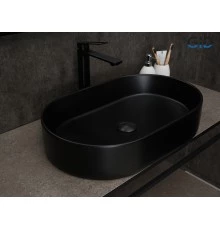 Раковина Gid Bm1479 53354 накладная черная матовая 61x38.5x12
