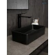 Раковина Gid Bm1104 53359 накладная черная матовая 46x23x12