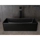 Раковина Gid Bm1104 53359 накладная черная матовая 46x23x12