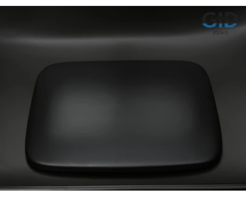 Раковина Gid Bm9598 53365 накладная черная матовая 61x38x15