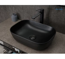 Раковина Gid Bm1333 53367 накладная черная матовая 46x32.5x13.5