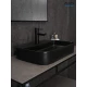 Раковина Gid Bm9660 53376 накладная черная матовая 60x40x11