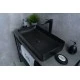 Раковина Gid Bm9396 53344 накладная черная матовая 60x34x11