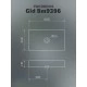 Раковина Gid Bm9396 53344 накладная черная матовая 60x34x11