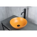 Раковина Gid 9081orm 53405 накладная оранжевая матовая 36x36x14 Раковина Gid 9081orm 53405 накладная оранжевая матовая 36x36x14