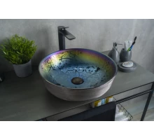 Раковина Gid D1315h107 53332 накладная цветная 41.5x41.5x13.5