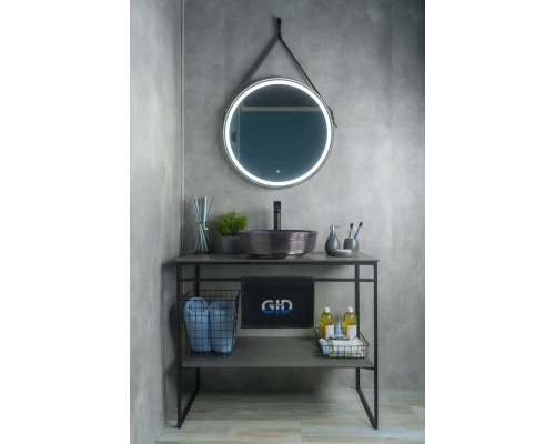 Раковина Gid D1315h107 53332 накладная цветная 41.5x41.5x13.5