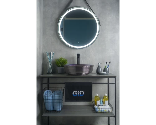 Раковина Gid D1315h107 53332 накладная цветная 41.5x41.5x13.5