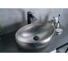 Раковина Gid 9030s 52235 накладная хром 48x34x15