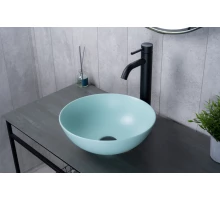 Раковина Gid 9081tifm 53402 накладная тиффани матовая 36x36x14