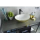 Раковина Gid Nc999 52229 накладная белая / золото 41x34x15