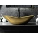 Раковина Gid Gd9811 53340 накладная золотая 61x37x15