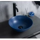 Раковина Gid 9081bum 53401 накладная синяя матовая 36x36x14