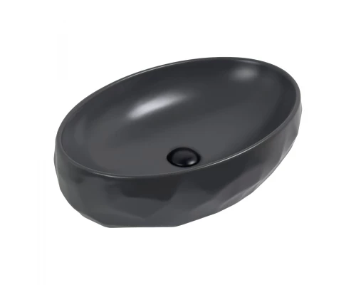 Раковина Gid Dgm9030wx 53406 накладная серая матовая 60x40x15