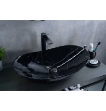 Раковина Gid Bs9811 54467 накладная под камень глянцевый 61x37x15