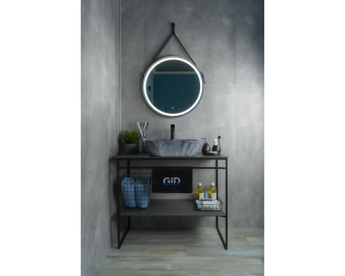 Раковина Gid   54401 накладная под камень глянцевая 50x40x14