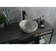 Раковина Gid Mnc487 54435 накладная под камень глянцевая 32x32x14