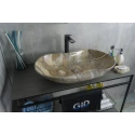 Раковина Gid Mnc503 54440 накладная под камень глянцевая 66.5x41x12