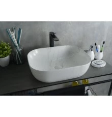 Раковина Gid K397D9 53322 накладная под камень глянцевая 50x40x14