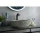 Раковина Gid Mnc498 54438 накладная под камень глянцевая 41.5x41.5x13.5