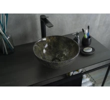 Раковина Gid Mnc486 54434 накладная под камень глянцевая 32x32x14